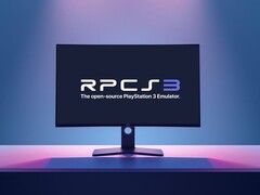 L'émulateur PS3 RPCS3 sur un écran de PC (Source de l'image : RPCS3 avec modifications)