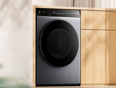 Le lave-linge Xiaomi Mijia Pro (photo) est doté d&#039;une fonction de nettoyage à l&#039;oxygène bleu. (Source de l&#039;image : Xiaomi)