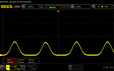 Scintillement PWM (20 % de luminosité)