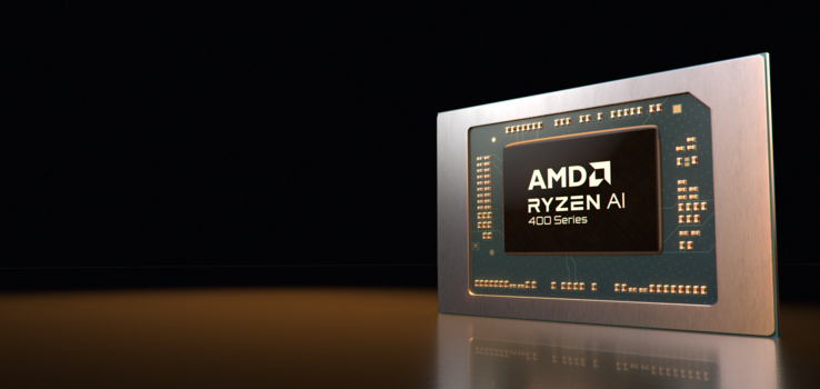 Analyse des performances et de l'efficacité de l'APU AMD Ryzen AI 400 Gorgon Point (image : AMD)