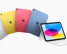 Le nouvel iPad se décline en quatre couleurs et deux configurations de stockage. (Image source : Apple)