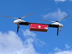 Drone cargo Avidrone avec batterie à semi-conducteurs. (Source de l&#039;image : Avidrone)