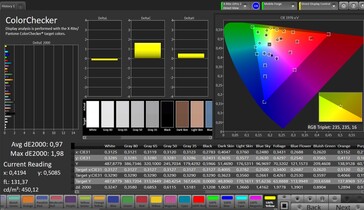 IPad 7 (2019) - CalMAN : ColorChecker.