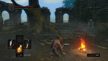 Photo : Une capture d'écran de gameplay de DARK SOULS™ : REMASTERED.