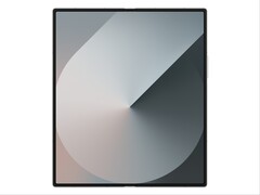 Le Samsung Galaxy Z Fold 6 illustré ci-dessus utilise une caméra sous l'écran pour un affichage intérieur large et ininterrompu. (Source de l'image : Samsung)