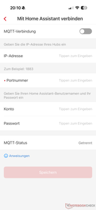Paramètres de l'application X-Sense