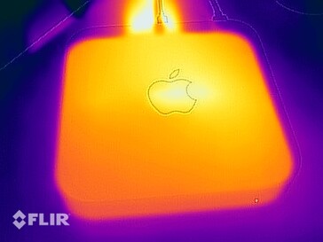 Carte thermique sous charge - Haut