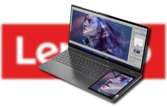 Le Lenovo ThinkBook Plus de troisième génération est doté d&#039;un écran couleur secondaire de type tablette. (Image source : @evleaks/Lenovo - édité)