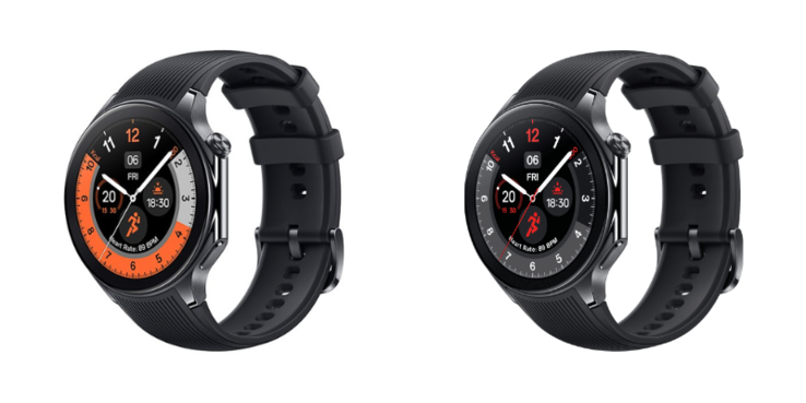 La Oppo Watch X (à gauche) et la OnePlus Watch 2 (à droite). (Source de l'image : Oppo/OnePlus)