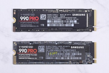 Différences entre les vrais et les faux SSD Samsung.