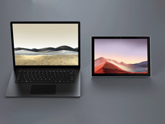 La conception des prochains modèles Surface Pro et Surface Laptop serait très similaire à celle du modèle actuel. (Source de l&#039;image : Microsoft)