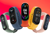 Le Xiaomi Mi Smart Band 6 dispose d'un écran beaucoup plus grand que son prédécesseur. (Image source : Xiaomi)