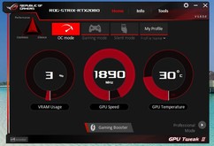 Asus GPU Tweak (mode OC)