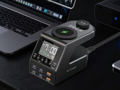 Le BW-FW10 est un nouveau chargeur doté d'un système de chargement sans fil et de nombreux ports (Source : Blitzwolf)