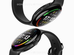 Google semble avoir seulement retouché le design de la Pixel Watch pour sa quatrième génération. (Source de l'image : 91mobiles & OnLeaks)