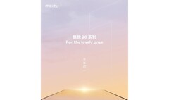 La nouvelle affiche du Meizu 20. (Source : Meizu via WHYLAB)