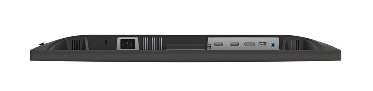 Les options d'entrée comprennent un port DisplayPort et deux ports HDMI.