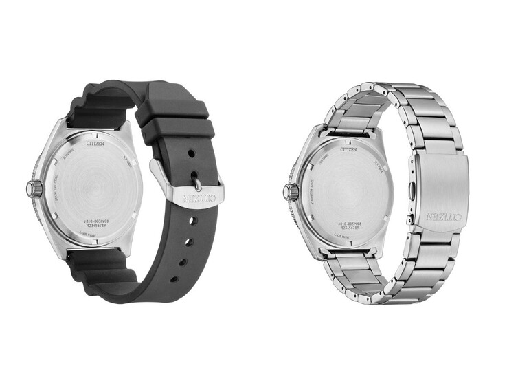 Les nouvelles montres Citizen AW188 sont dotées de bracelets en uréthane et en métal. (Source de l'image : Citizen, édité)