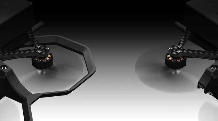 Les protections d'hélice sont amovibles (Image source : iFlight)