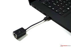 Lenovo ThinkPad X1 Extreme - Adaptateur Ethernet inclus.