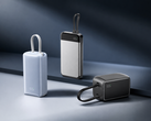Le power bank EcoFlow Rapid (10K), le power bank Rapid (20K) et le power bank Rapid 3-in-1 (10K) (de gauche à droite)