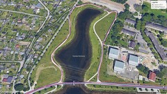 Test GPS : Tour du lac
