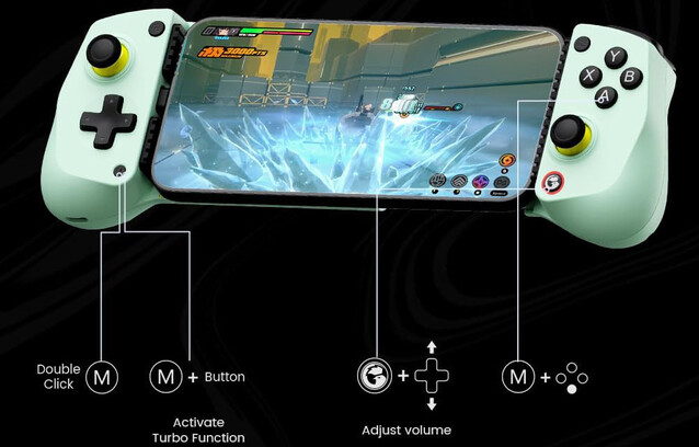 Le GameSir X5 Lite offre une ergonomie décente, un effet Hall, des sticks cliquables et des boutons de raccourcis à un prix abordable