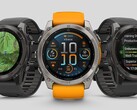 La Fenix 8 de Garmin (photo) et les smartwatches associées ont reçu la version bêta 17.27. (Source : Garmin)