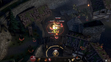 Une image montrant un combat dans Heretical.
