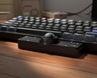 Keychron Nape Pro clavier trackball sans fil position barre d'espacement