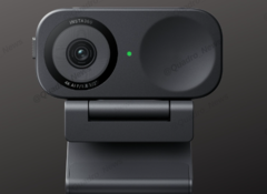Image divulguée de la webcam Insta360 Link 2(C) (Source de l'image : @Quadro_News via X/Twitter)