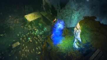 Une image montrant une attaque dans Victor Vran.