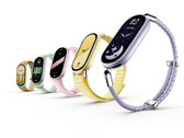 Le Smart Band 11 est disponible en quatre versions. Sur la photo : le bracelet connecté dans différentes couleurs et avec différents bracelets.
