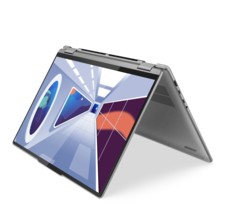 Lenovo Yoga 7 (16, 8) - Mode tente. (Source de l'image : Lenovo)