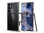 L'anneau OneTap Hybrid Ultra devrait faciliter l'utilisation des chargeurs sans fil MagSafe avec le Galaxy S23 Ultra. (Image source : Spigen)