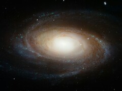 Image montrant une galaxie spirale.