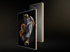 Les précédents appareils pliables de la série W de Samsung présentaient des designs plus ostentatoires que leurs frères et sœurs Z Fold ( Galaxy ). Le W25 est illustré. (Source de l'image : Samsung)