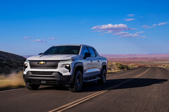 La SIlverado EV WT de Chevrolet a reçu une impressionnante note d'autonomie de 450 miles de l'EPA. (Source de l'image : Chevrolet)