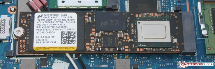 Le dispositif de stockage est un SSD PCIe 4