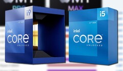 Alder Lake vs. Apple Silicon : Le tableau des CPU PassMark est dominé par les i9-12900K et i5-12600K. (Image source : Intel/Apple/PassMark - édité)