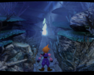 Photographie CRT de Final Fantasy 7 sur PS1 Image Source rFinalFantasy