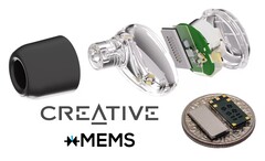Les écouteurs de Creative seront bientôt équipés des pilotes innovants de xMEMS (Source d'image : xMEMS - édité)