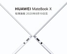Le nouveau MateBook X sera dévoilé le 19 août en Chine. (Source de l'image : Huawei - édité)