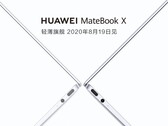 Le nouveau MateBook X sera dévoilé le 19 août en Chine. (Source de l'image : Huawei - édité)