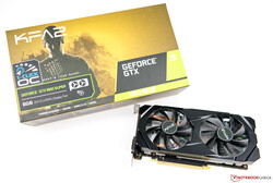 En test : la KFA2 GeForce GTX 1660 Super 1-Click OC pour PC de bureau. Modèle de test aimablement fourni par KFA2.