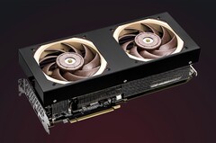 Sycom s&#039;appuie sur les ventilateurs Noctua pour refroidir la GeForce RTX 4070 plus silencieusement. (Image : Sycom)