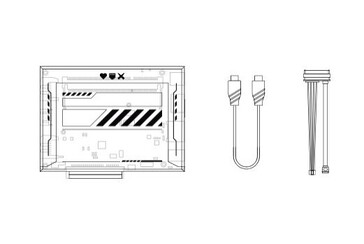 Les deux accessoires standard de Zimablade