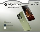 Le Motorola Edge 70 Pro a un design familier.