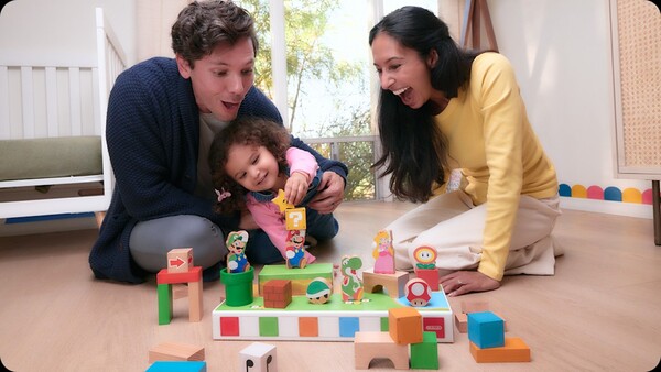 L'ensemble My Mario Wood Block est disponible en 3 pièces et en 30 pièces. (Source de l'image : Nintendo)