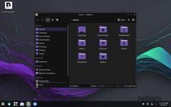 Nobara Linux 39 passe d&#039;un bureau GNOME modifié à KDE Plasma (Image : Nobara).